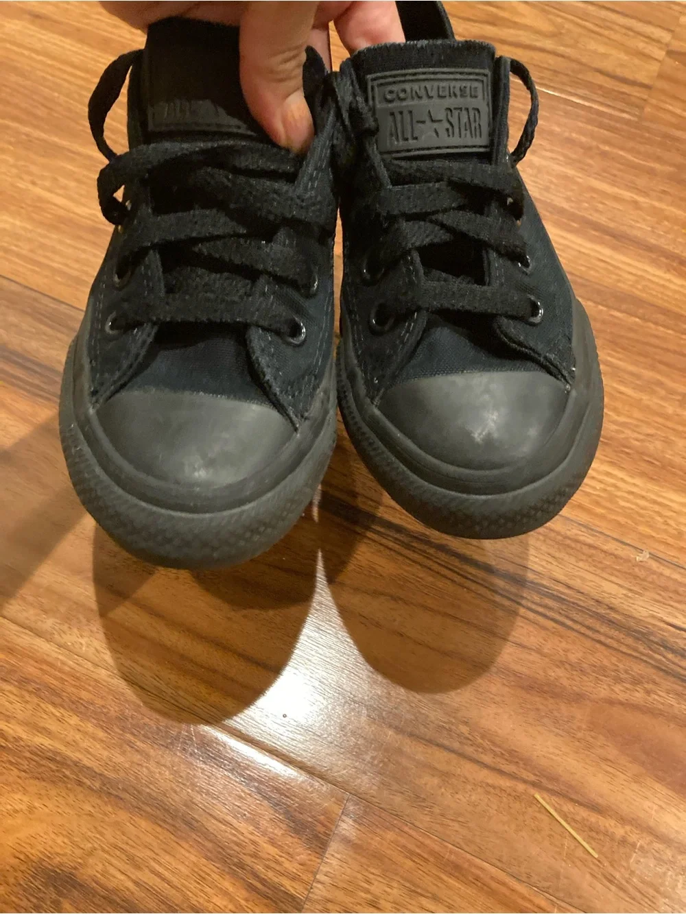 Converse All Star Unisex Kids Low Top Lace-Up Sneakers Black US 11 EU 28 314786F